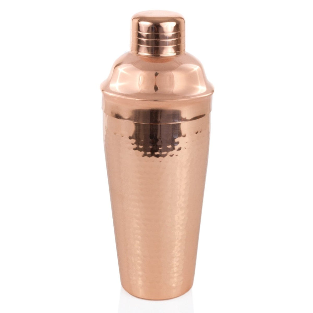 Twine Living Hammered Copper Cocktail Shaker - lily & onyx