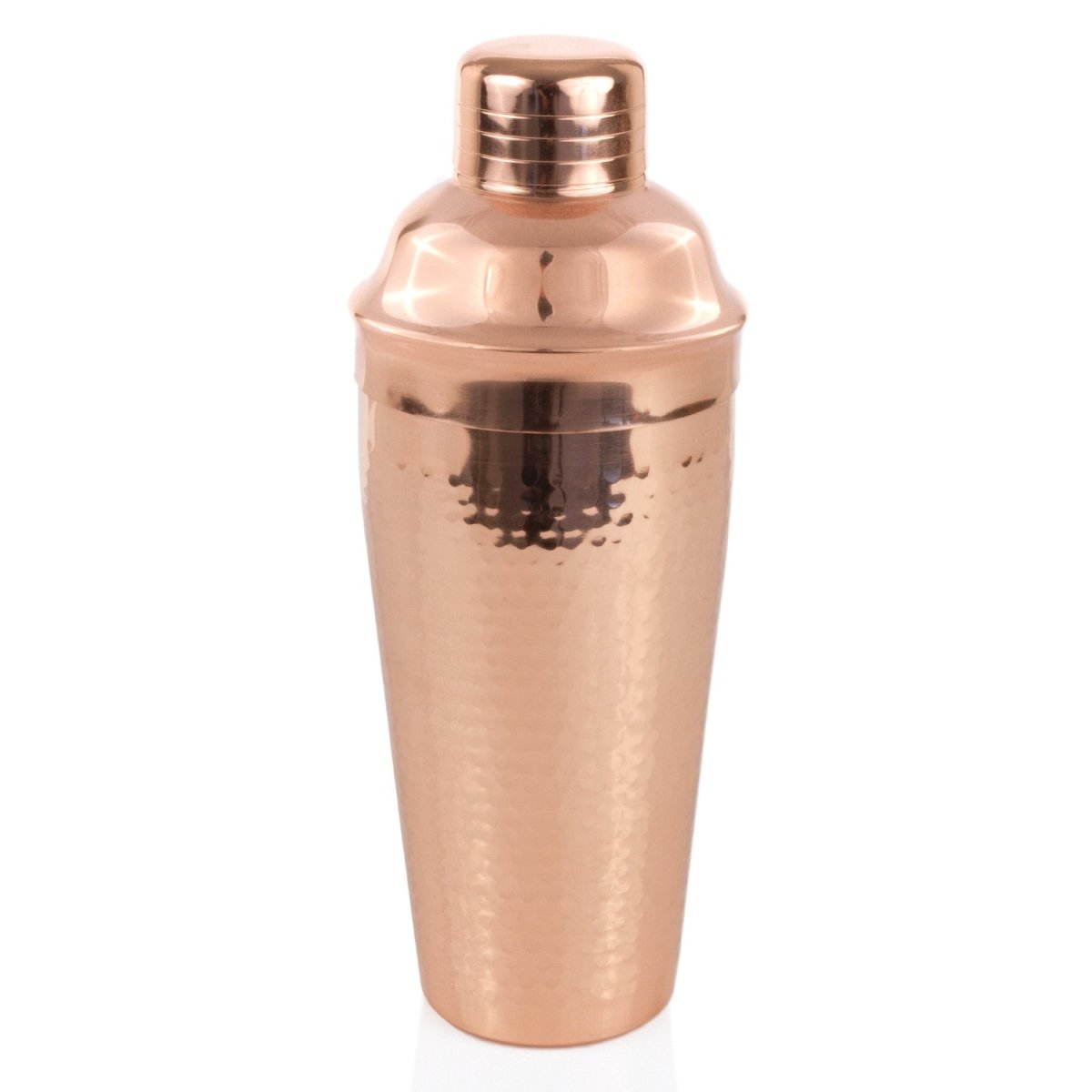 Twine Living Hammered Copper Cocktail Shaker - lily & onyx