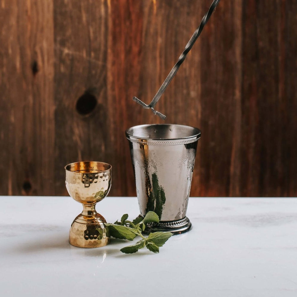 Bull In China Hand - Forged Swizzle Stick - lily & onyx