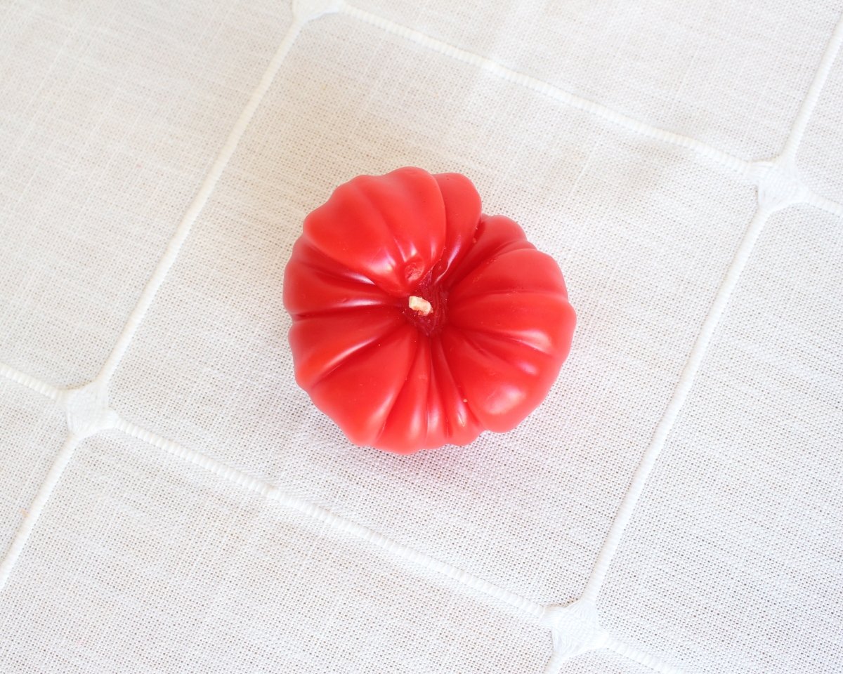 Happy Organics Large Red Heirloom Tomato Beeswax Candle