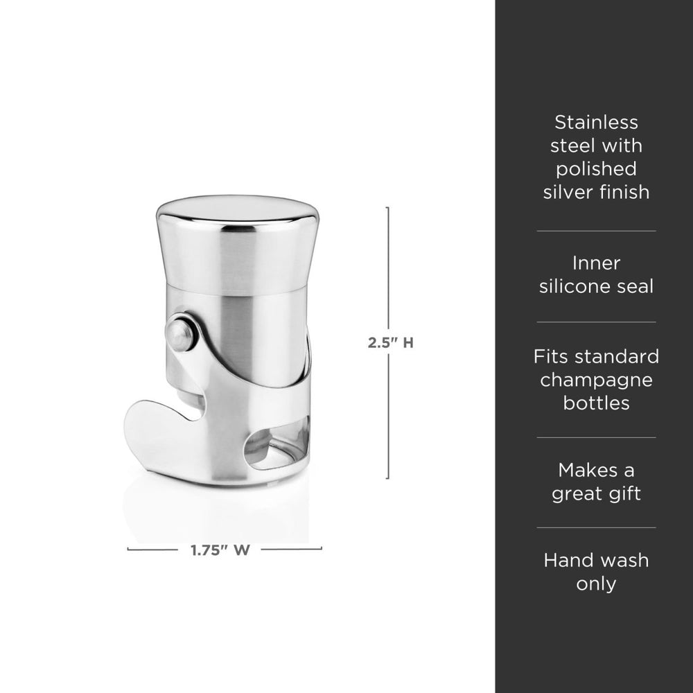 
                      
                        Viski Harrison Heavyweight Champagne Stopper - lily & onyx
                      
                    