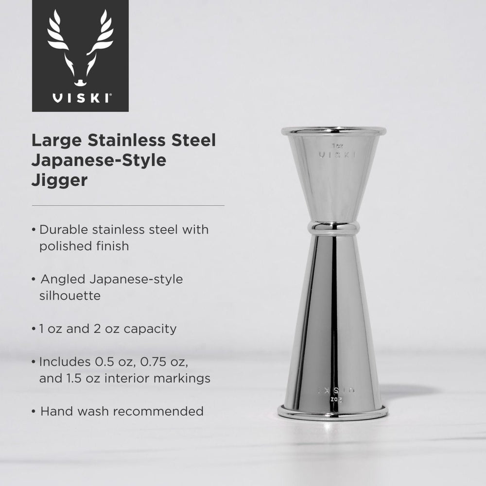 
                      
                        Viski Harrison Large Japanese - Style Jigger - lily & onyx
                      
                    