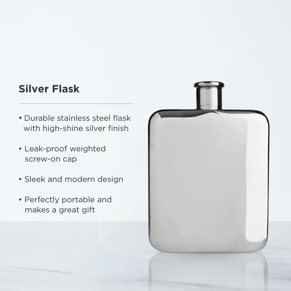 
                      
                        Viski Harrison Stainless Steel Flask
                      
                    