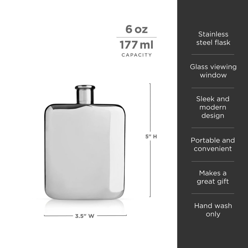 
                      
                        Viski Harrison Stainless Steel Flask
                      
                    