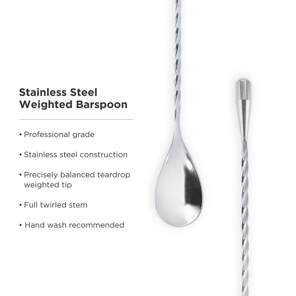 
                      
                        Viski Harrison Weighted Bar Spoon - lily & onyx
                      
                    