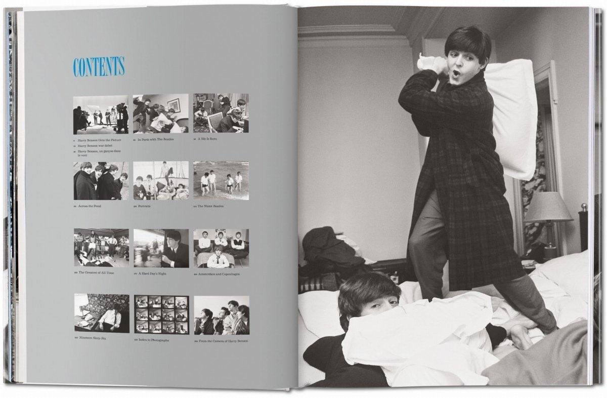 TASCHEN Harry Benson. The Beatles (German, French, English) - lily & onyx