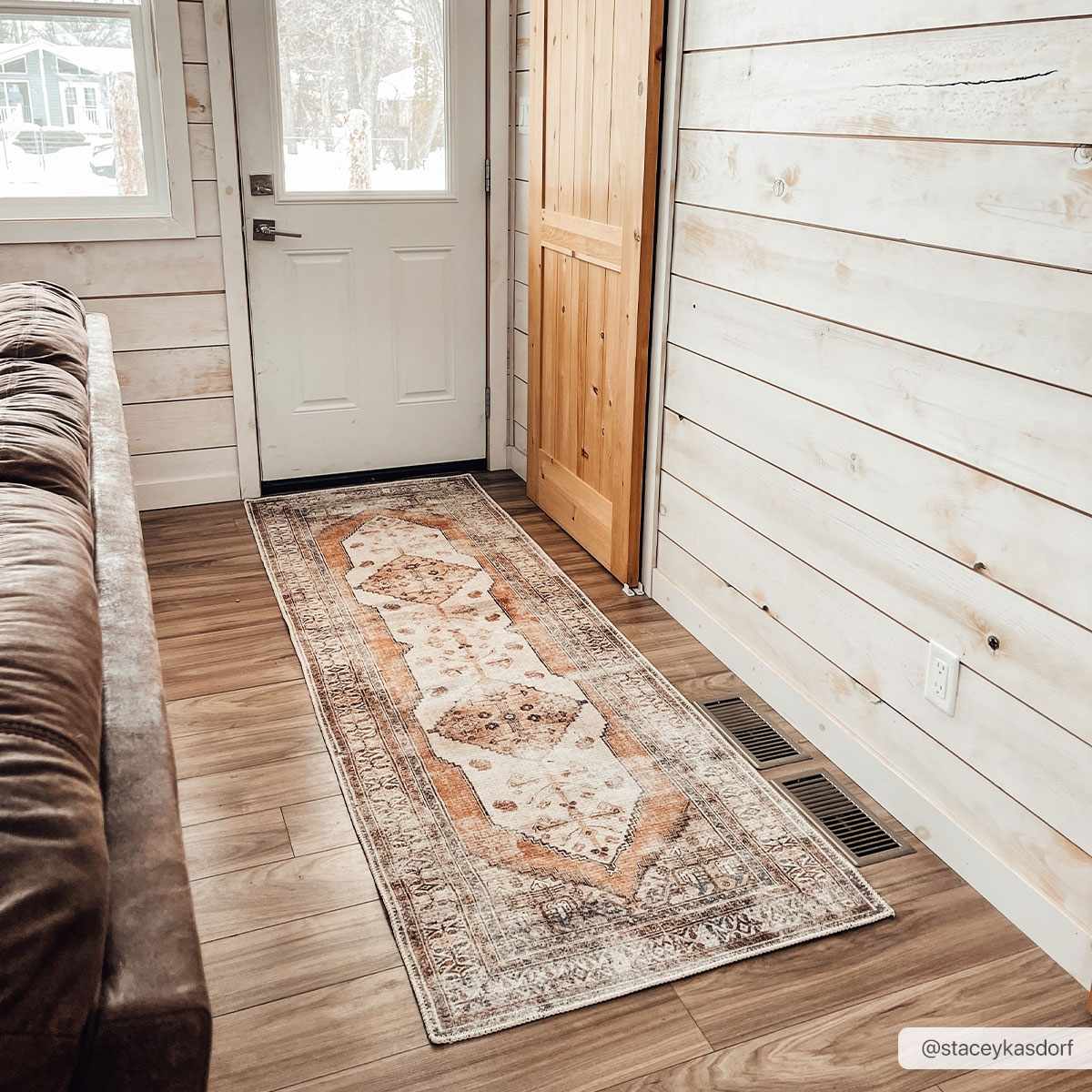 Hauteloom Hauteloom Arncliffe Machine Washable Chenille Area Rug - Traditional