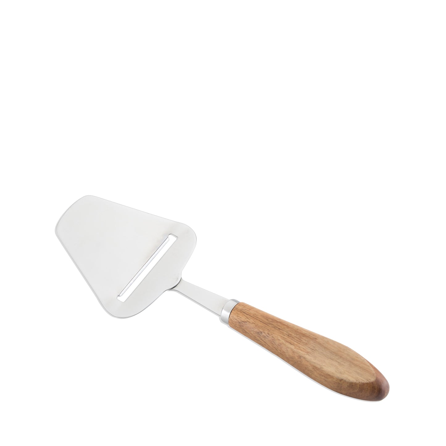 Stainless Steel Cheese Plane with Acacia Wood Handle