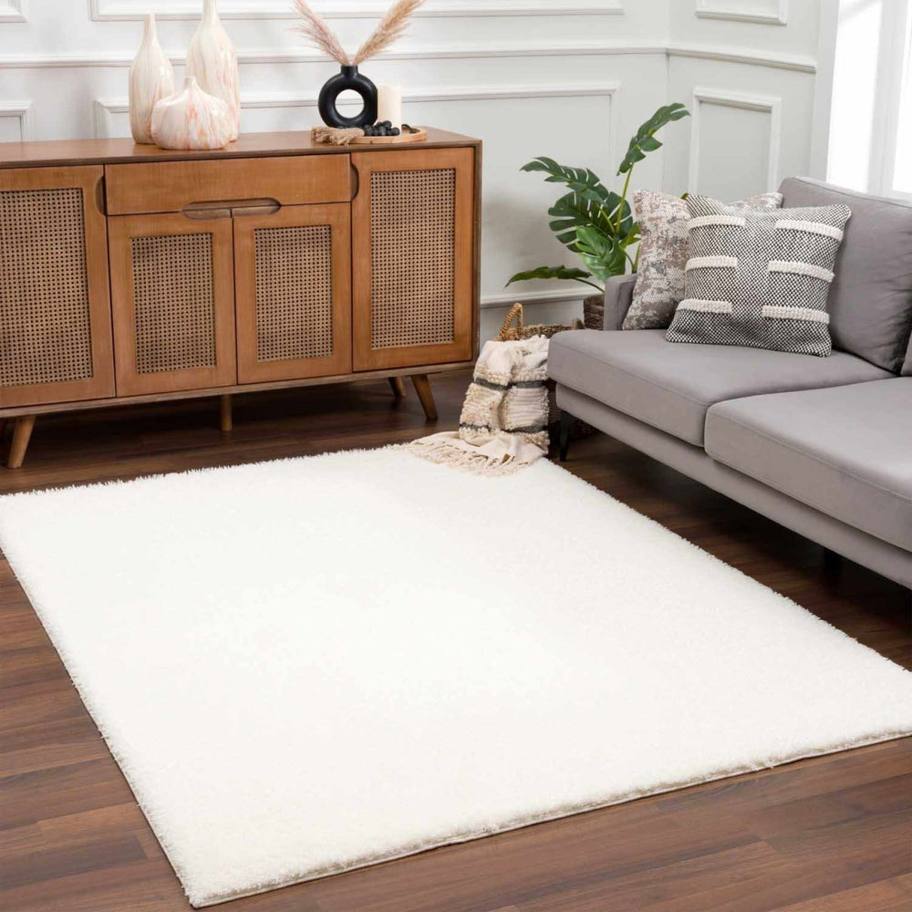 
                      
                        Hauteloom Heavenly Solid Cream Plush Rug - lily & onyx
                      
                    