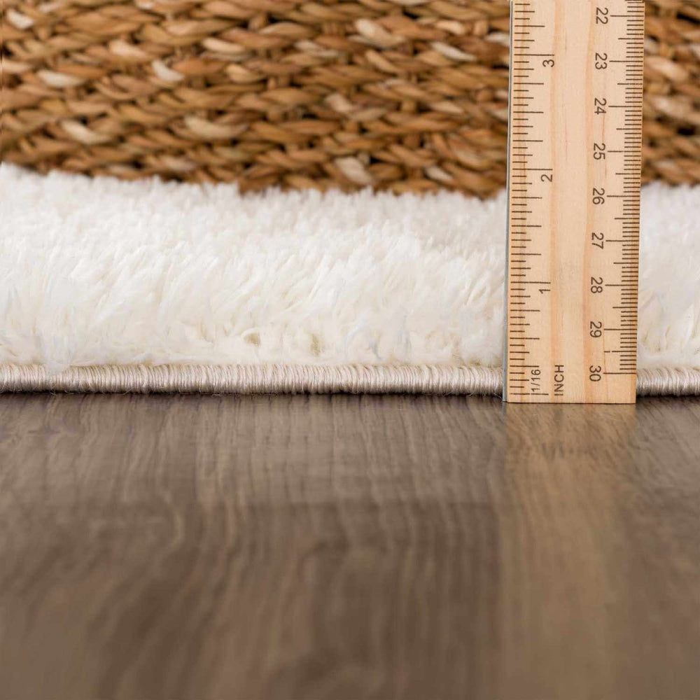 
                      
                        Hauteloom Heavenly Solid Cream Plush Rug - lily & onyx
                      
                    
