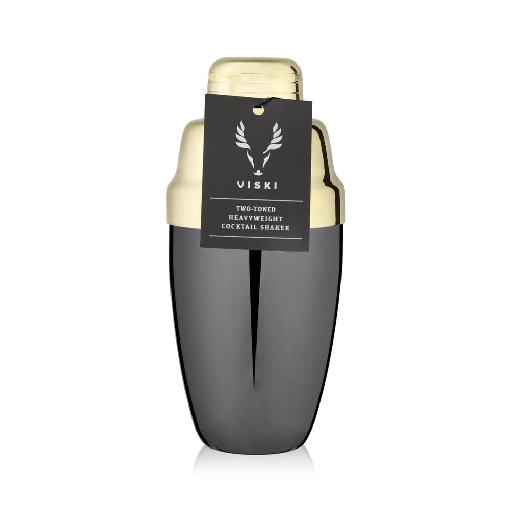 
                      
                        Viski Heavyweight Cocktail Shaker, Black & Gold - lily & onyx
                      
                    