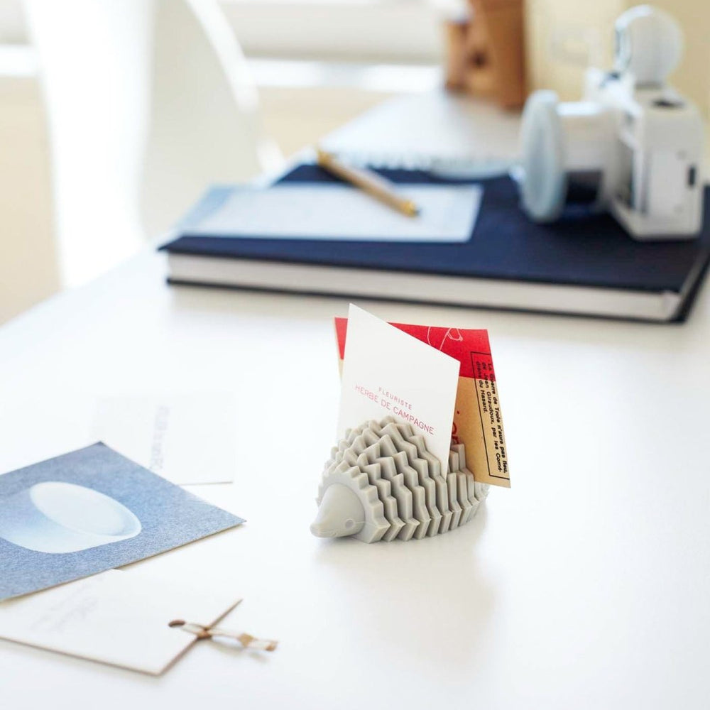 Yamazaki Home Hedgehog Shaped Business Card Holder - lily & onyx