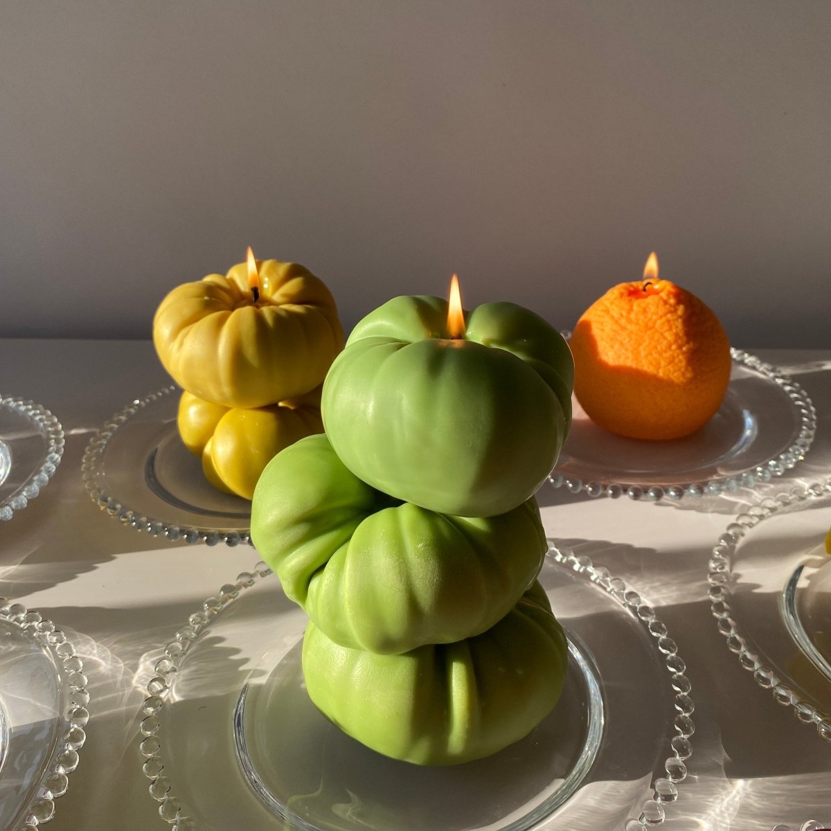 Scandles Heirloom Tomato Candle - Green - lily & onyx