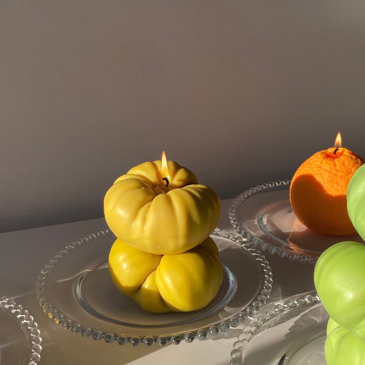 Scandles Heirloom Tomato Candle - Orange - lily & onyx