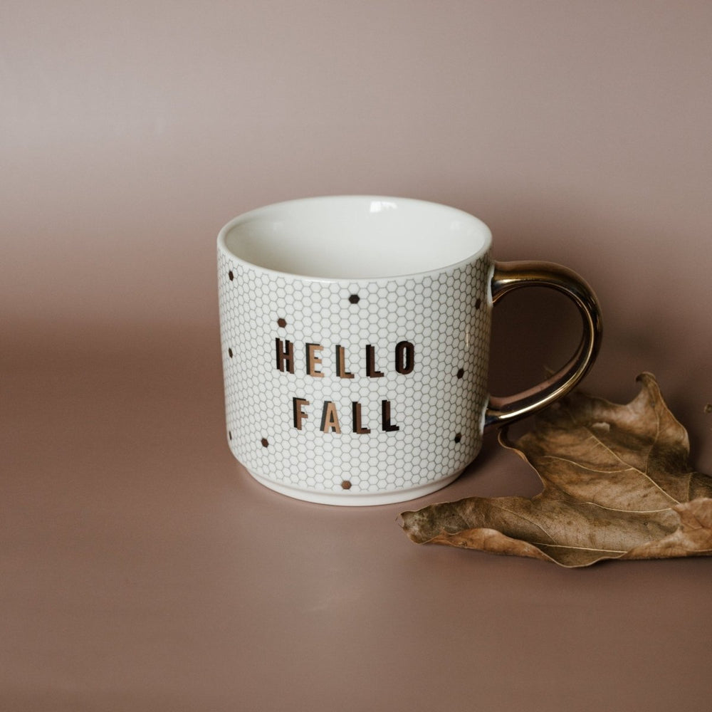 
                      
                        Sweet Water Decor Hello Fall 17oz. Tile Coffee Mug - lily & onyx
                      
                    