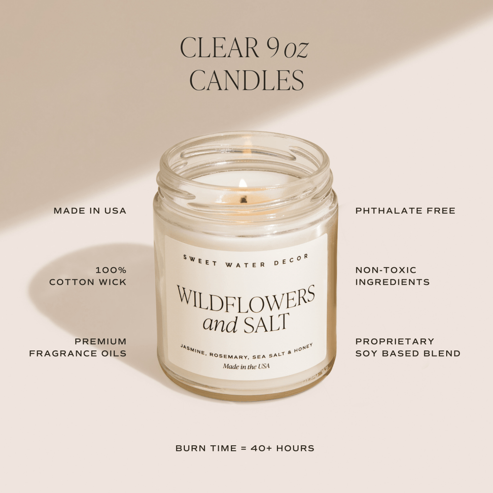 
                      
                        Sweet Water Decor Hello Fall Soy Candle - Clear Jar - 9 oz - lily & onyx
                      
                    