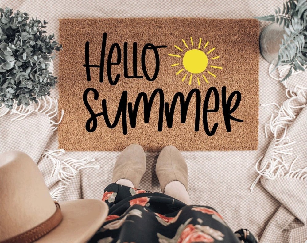 The Doormat Co. Hello Summer Doormat - lily & onyx