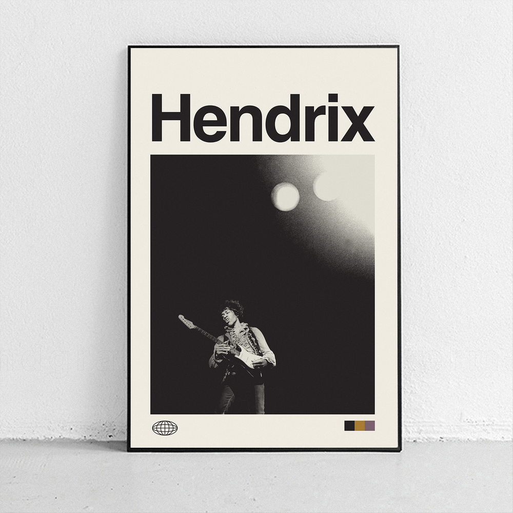 Jimi Hendrix Art Print