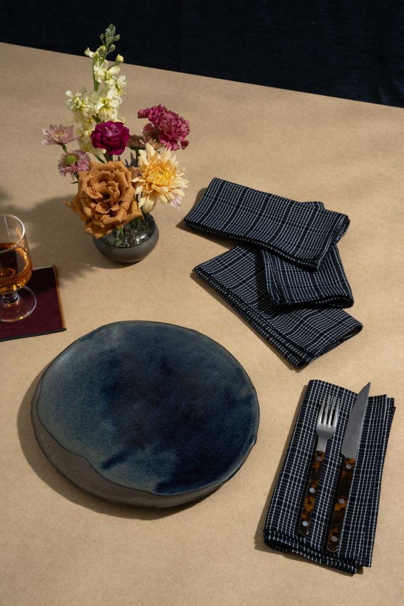 ATELIER SAUCIER Heritage Plaid Napkins | Set of 4 - lily & onyx