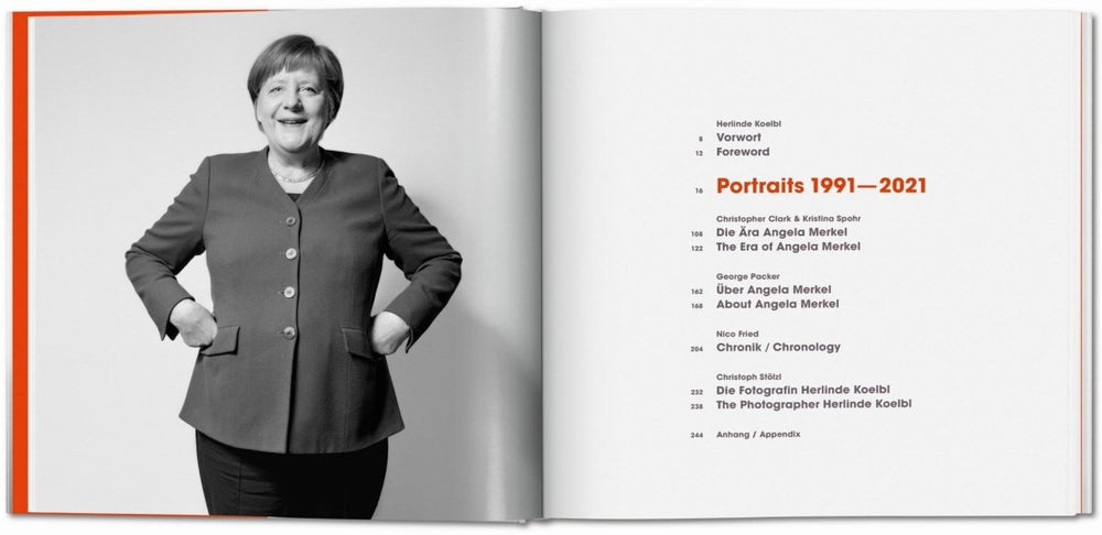 
                      
                        TASCHEN Herlinde Koelbl. Angela Merkel. Portraits 1991–2021 (German, English) - lily & onyx
                      
                    