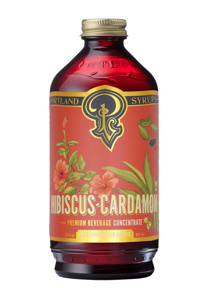 Portland Syrups Hibiscus Cardamom Syrup - lily & onyx