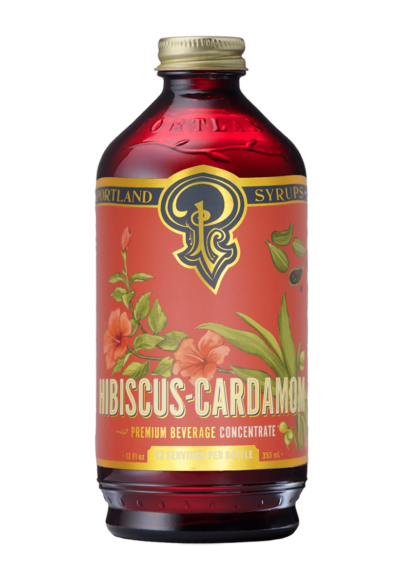 Portland Syrups Hibiscus Cardamom Syrup - lily & onyx