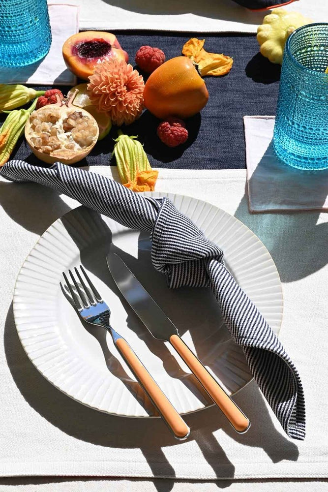 
                      
                        ATELIER SAUCIER Hickory Stripe Napkins | Set of 4 - lily & onyx
                      
                    