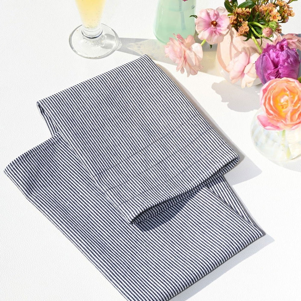ATELIER SAUCIER Hickory Stripe Tea Towels | Set of 2 - lily & onyx