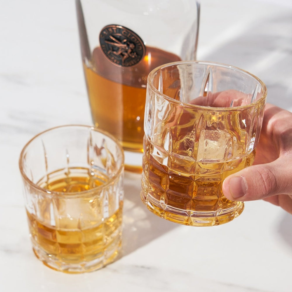 
                      
                        Viski Highland Crystal DOF Tumblers, Set of 4 - lily & onyx
                      
                    
