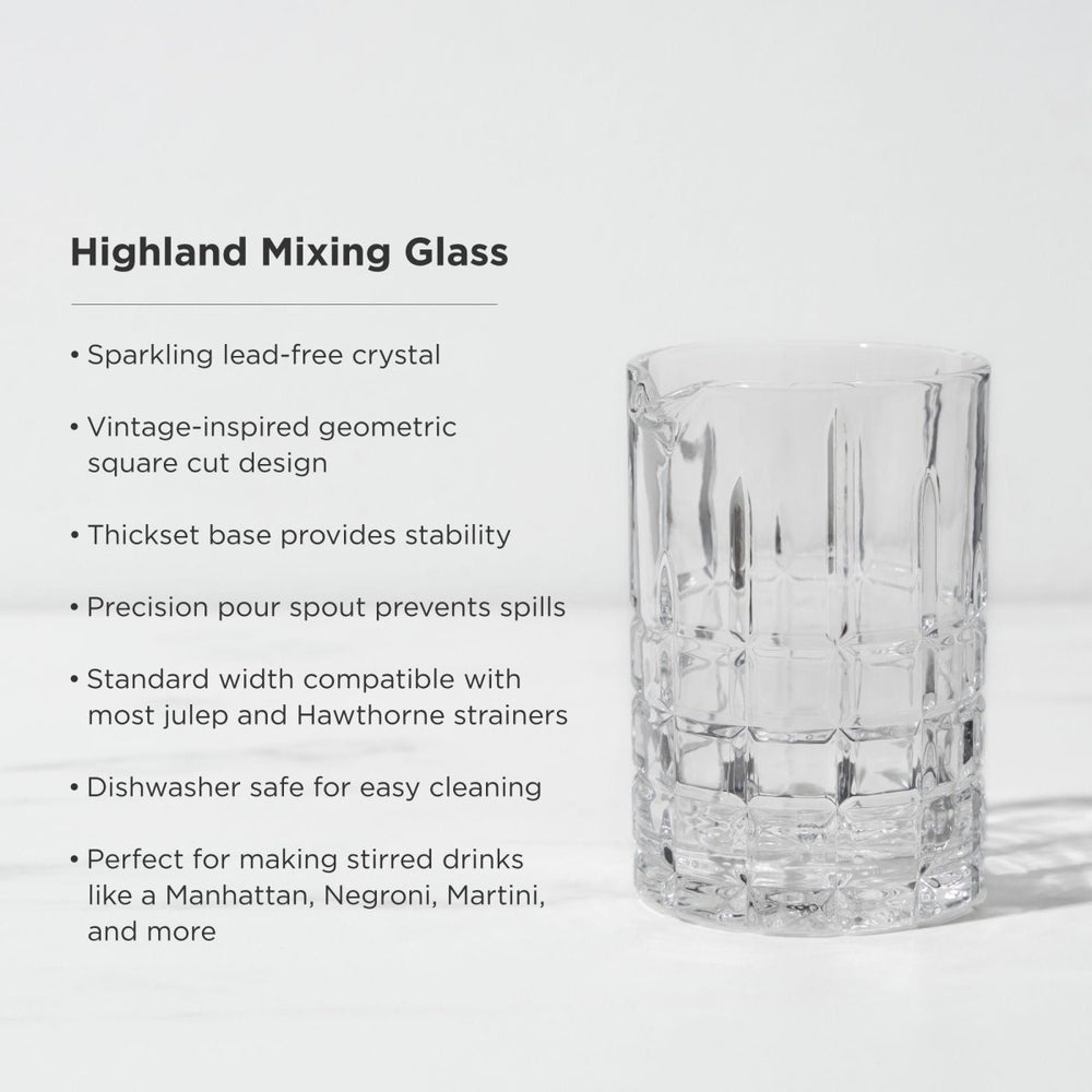 
                      
                        Viski Highland Crystal Mixing Glass - lily & onyx
                      
                    