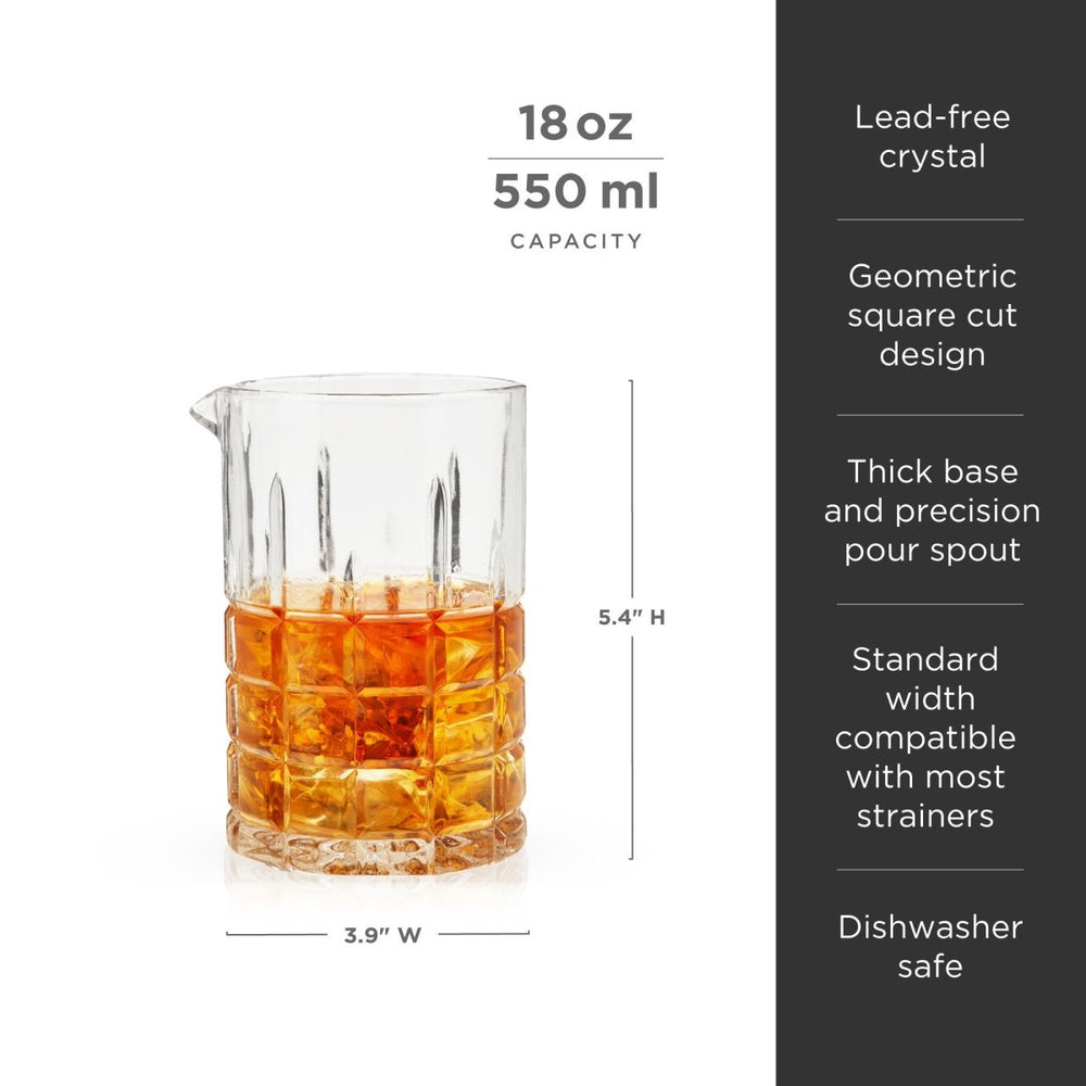 
                      
                        Viski Highland Crystal Mixing Glass - lily & onyx
                      
                    