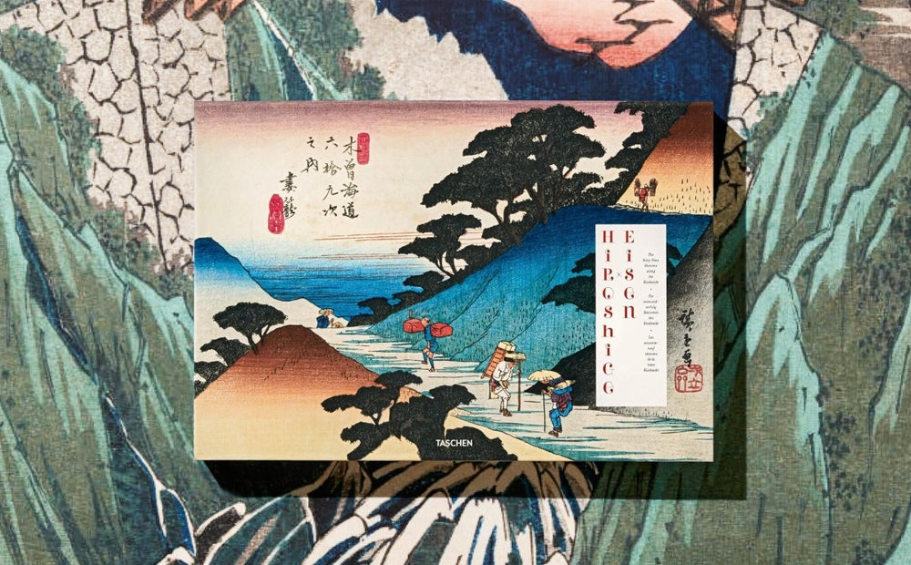 TASCHEN Hiroshige & Eisen. The Sixty - Nine Stations along the Kisokaido (German, French, English) - lily & onyx