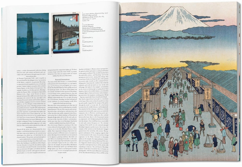 TASCHEN Hiroshige. One Hundred Famous Views of Edo (German, French, English) - lily & onyx