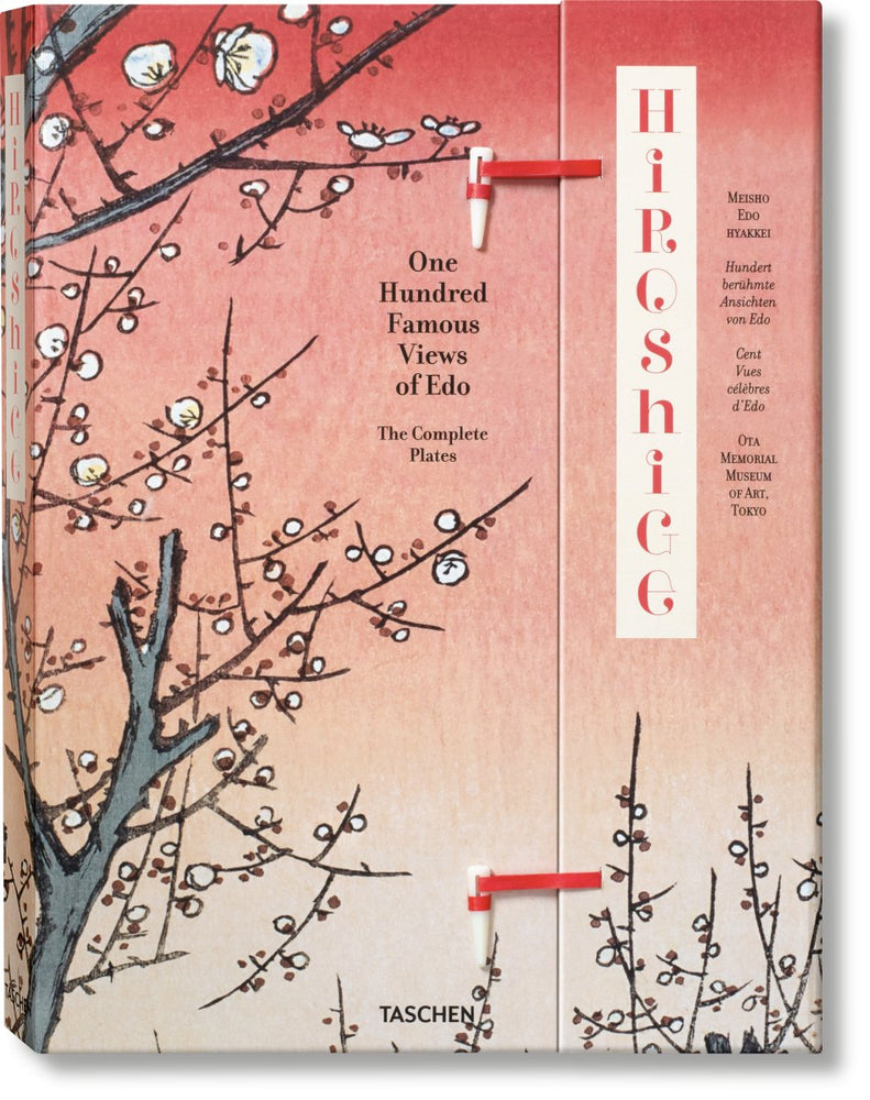 TASCHEN Hiroshige. One Hundred Famous Views of Edo (Spanish, English, Italian) - lily & onyx