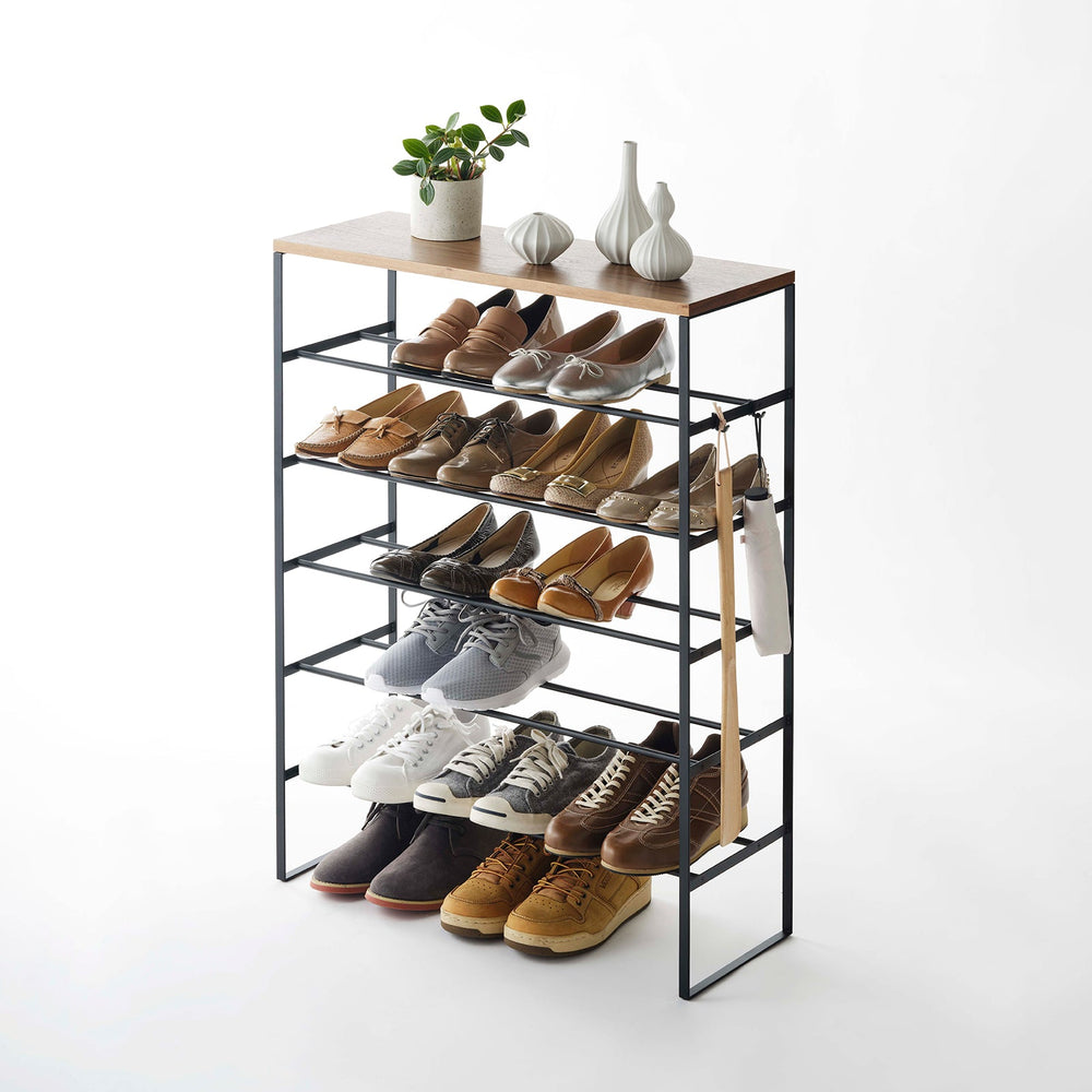 
                      
                        Six-Tier Shoe Rack, 34" H
                      
                    