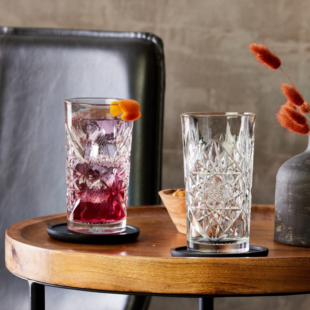 
                      
                        Libbey Hobstar Cooler Glasses, 16 oz - Set of 4 - lily & onyx
                      
                    