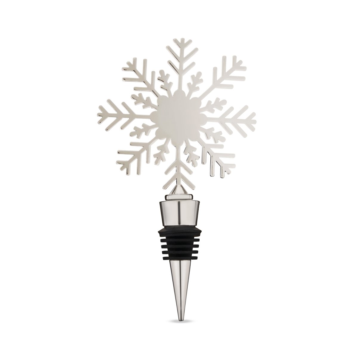 Twine Living Holiday Snowflake Bottle Stopper - lily & onyx