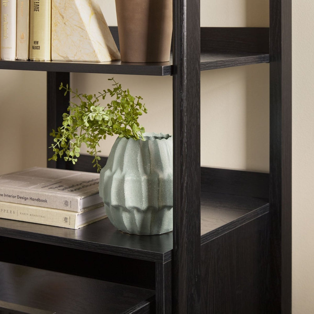 
                      
                        Walker Edison Holmes Modern Scandinavian Reeded Bookshelf - lily & onyx
                      
                    