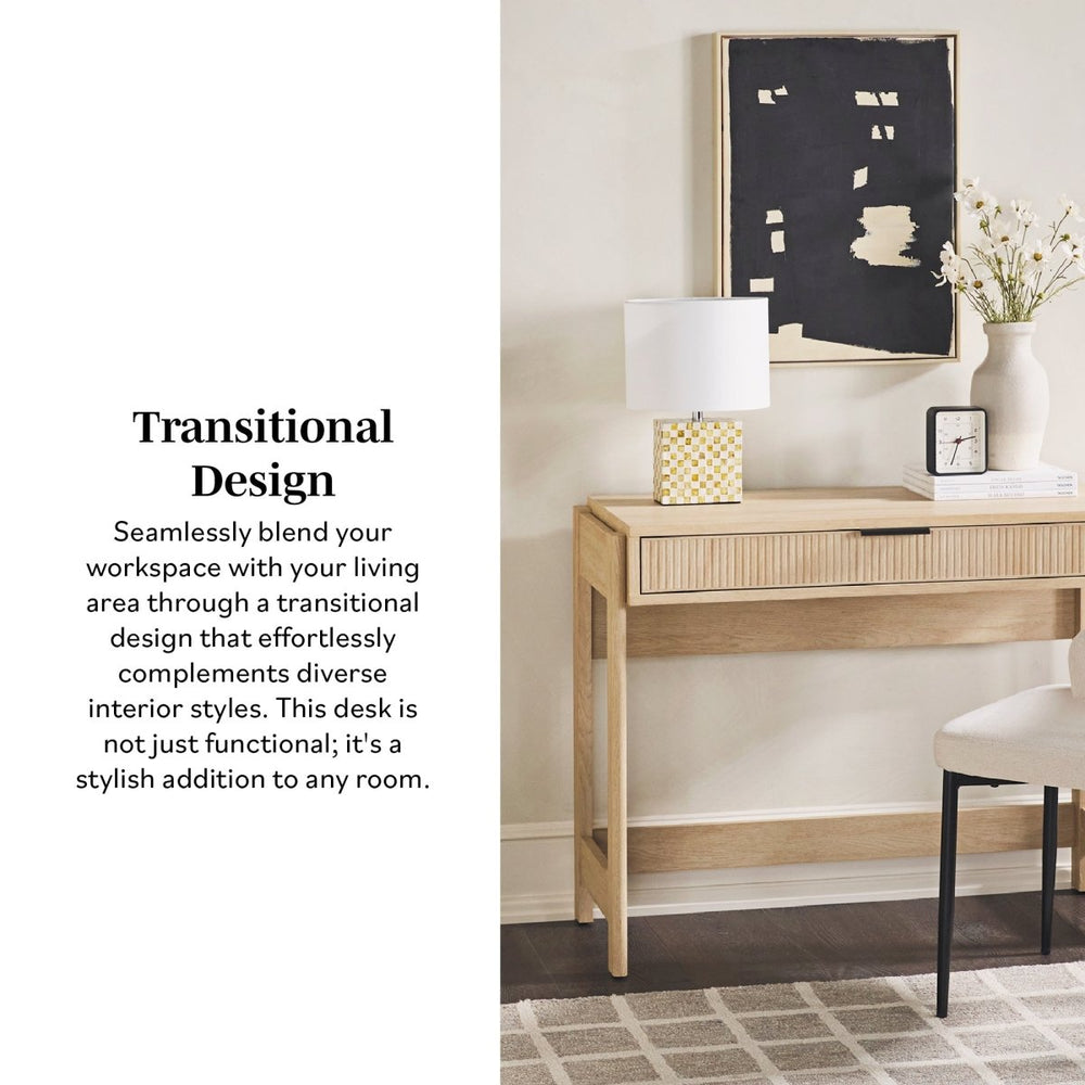 
                      
                        Walker Edison Holmes Modern Scandinavian Reeded Writing Desk - lily & onyx
                      
                    