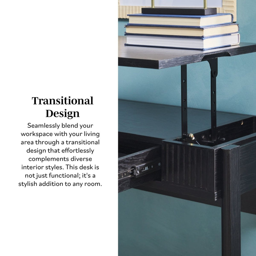 
                      
                        Walker Edison Holmes Modern Scandinavian Reeded Writing Desk with Lift Top - lily & onyx
                      
                    