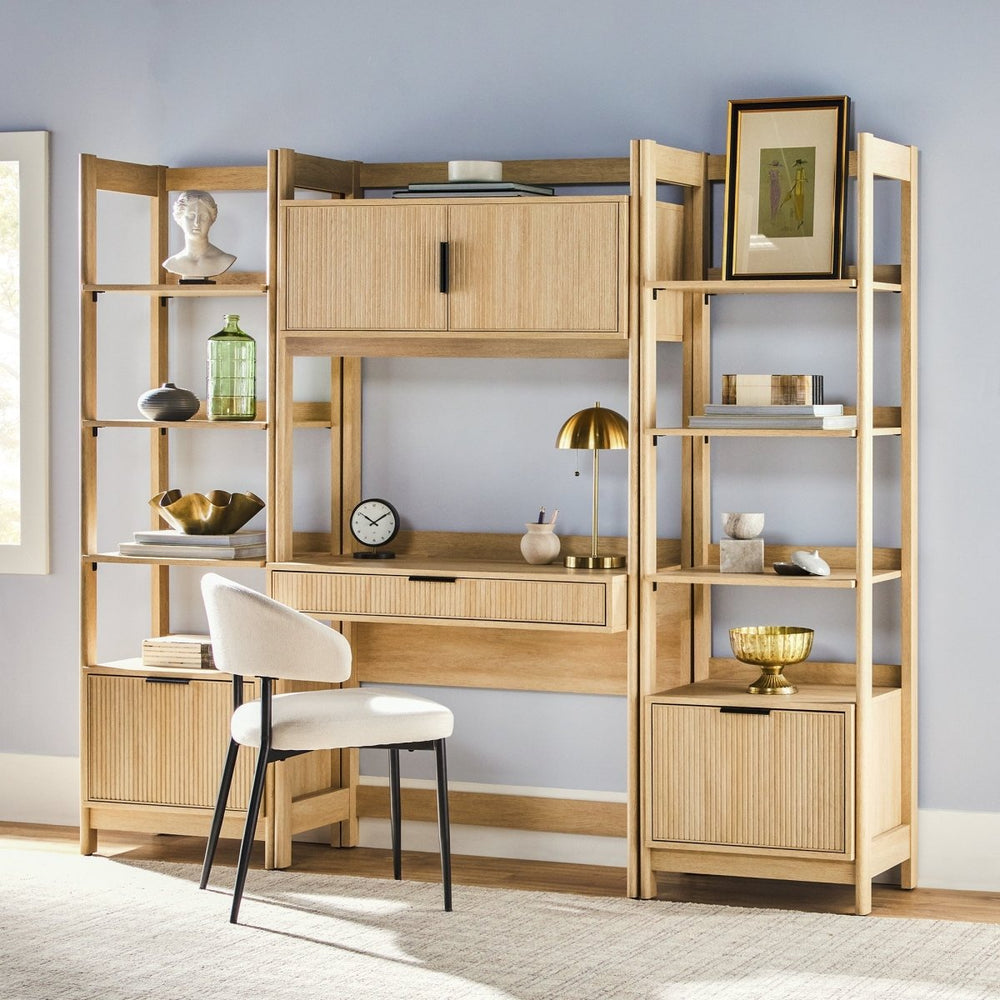 
                      
                        Walker Edison Holmes Modern Scandinavian Reeded Writing Desk with USB - lily & onyx
                      
                    