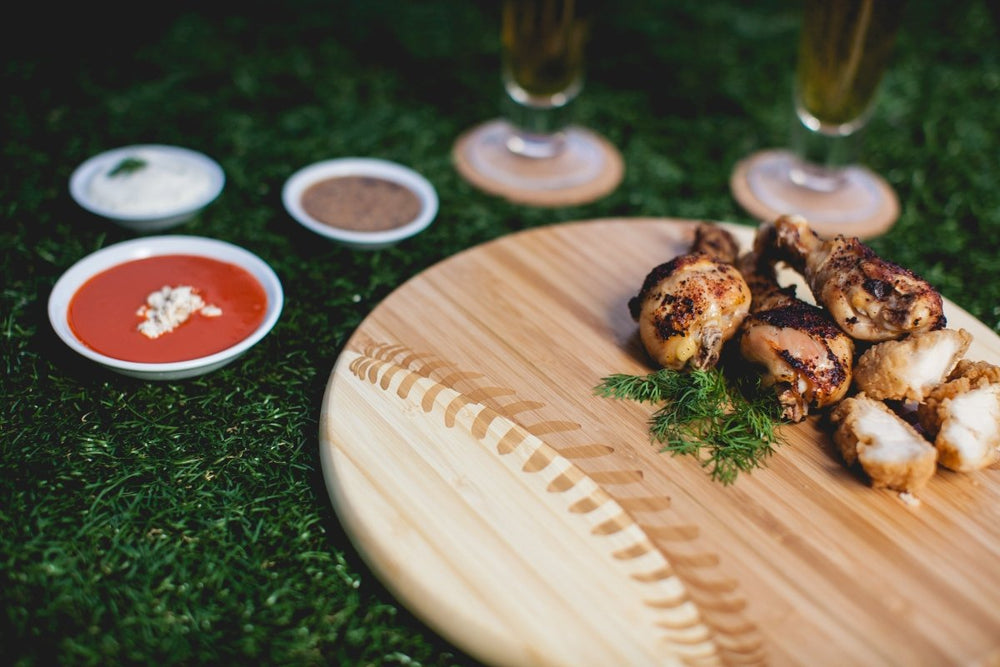 
                      
                        Picnic Time Family of Brands Home Run! Baseball Cutting Board & Serving Platter - lily & onyx
                      
                    