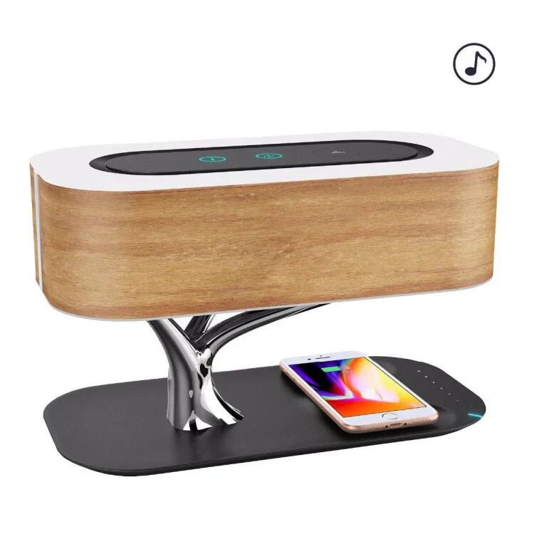 
                      
                        Iluminating HomeTree Table Lamp With Speaker & Wireless Charger - lily & onyx
                      
                    