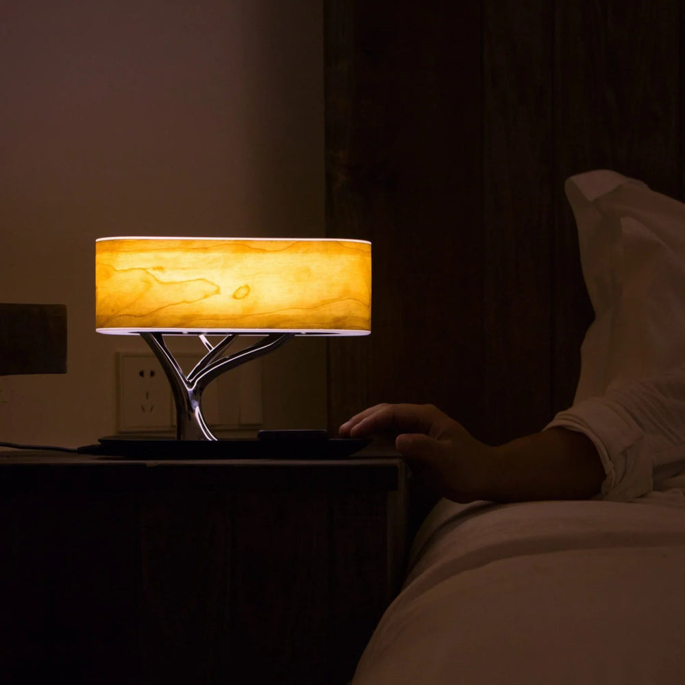 
                      
                        Iluminating HomeTree Table Lamp With Speaker & Wireless Charger - lily & onyx
                      
                    