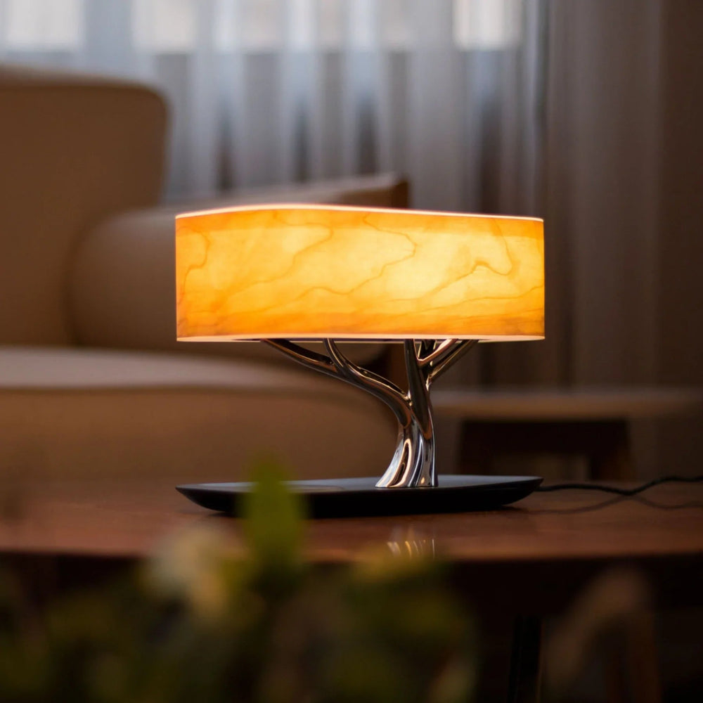 
                      
                        Iluminating HomeTree Table Lamp With Speaker & Wireless Charger - lily & onyx
                      
                    