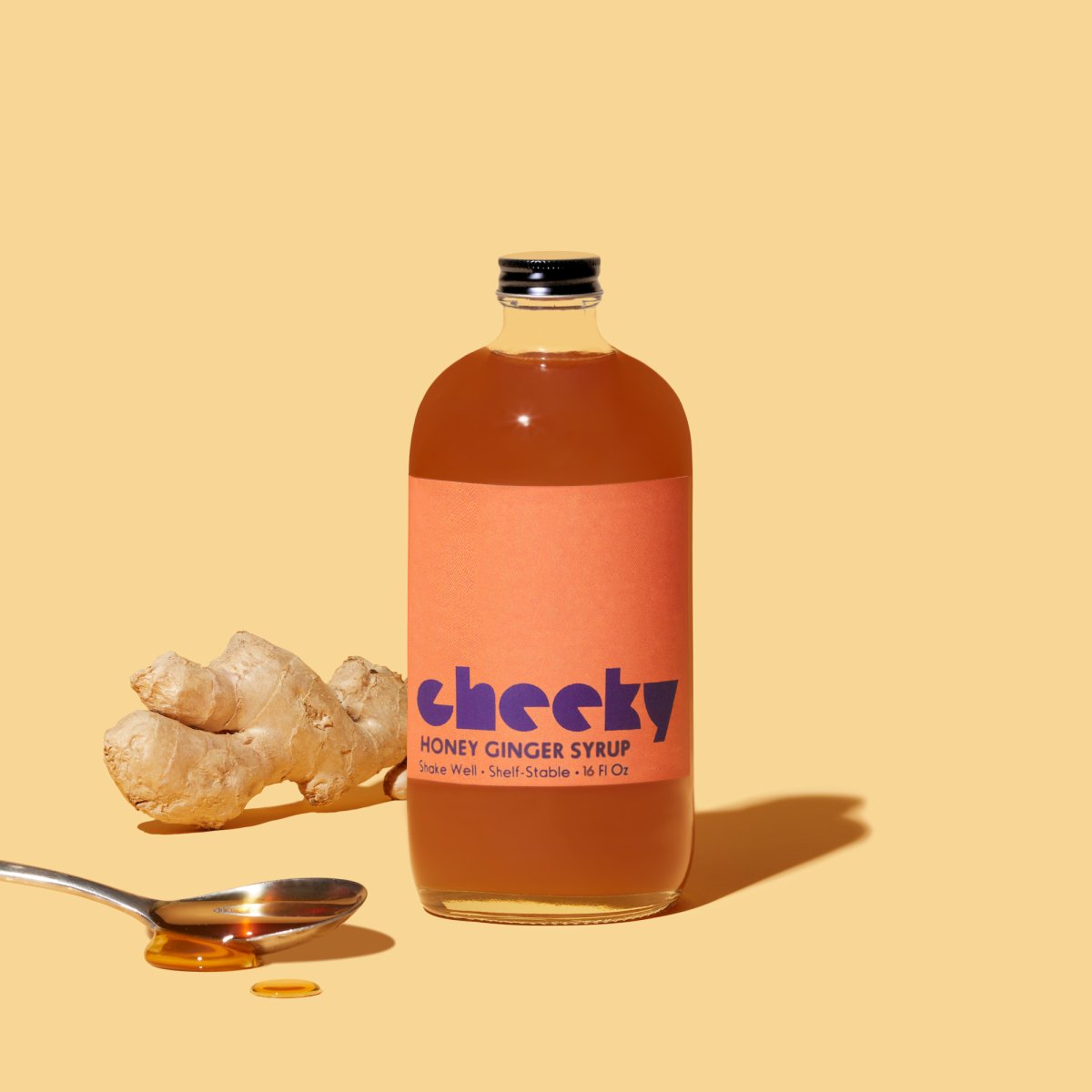 Cheeky Cocktails Honey Ginger Syrup - lily & onyx