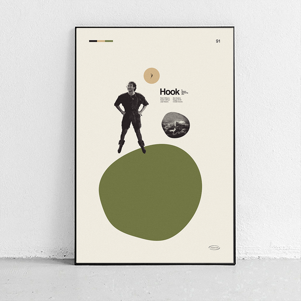 Hook Art Print