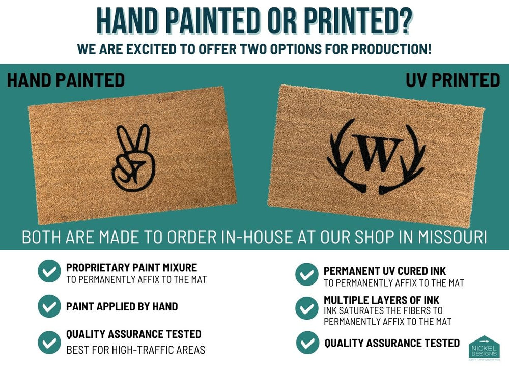 
                      
                        Nickel Designs Custom Doormats Hop On In Funny Easter Doormat - lily & onyx
                      
                    