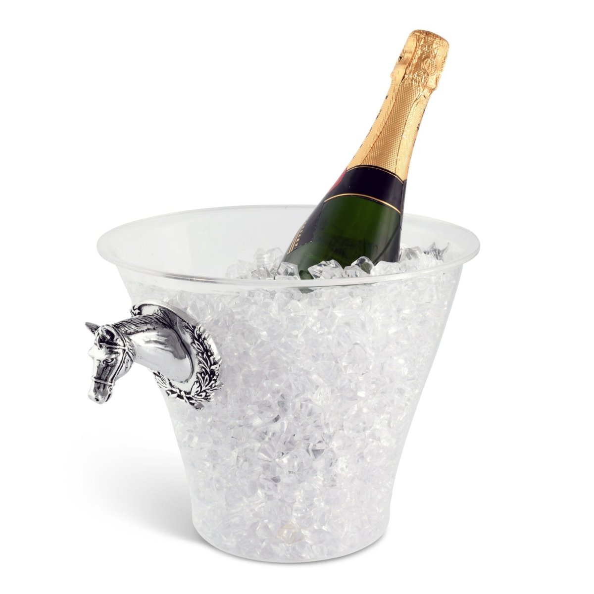 Arthur Court Designs Horse Head Handle Acrylic Ice Bucket - lily & onyx
