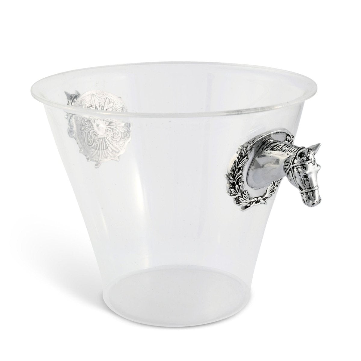 Arthur Court Designs Horse Head Handle Acrylic Ice Bucket - lily & onyx